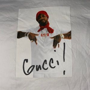 Supreme Gucci Mane t shirt NWOT XL